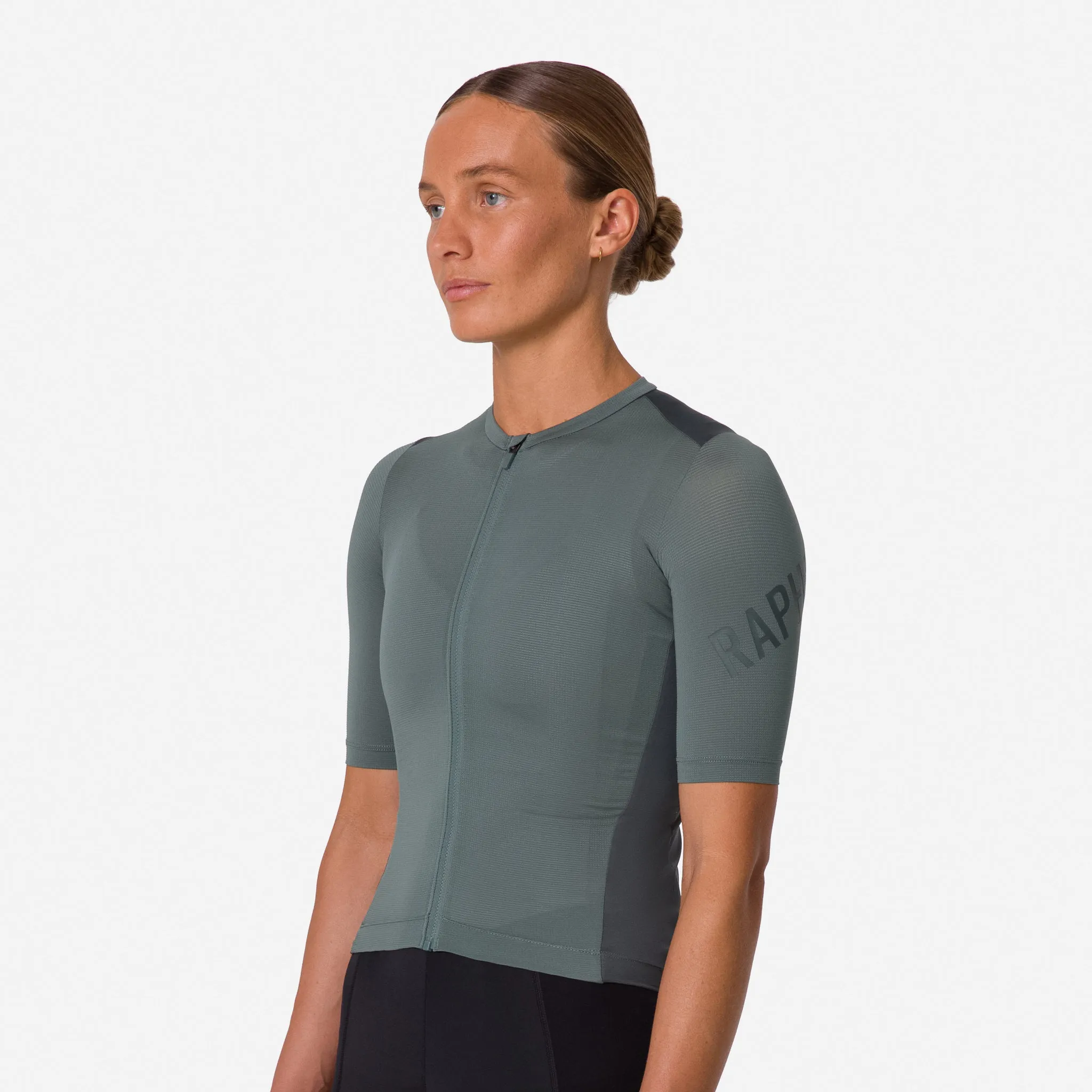 RAPHA Pro Team Training Women Jersey - BGU Balsam Green/Onyx - Image 4
