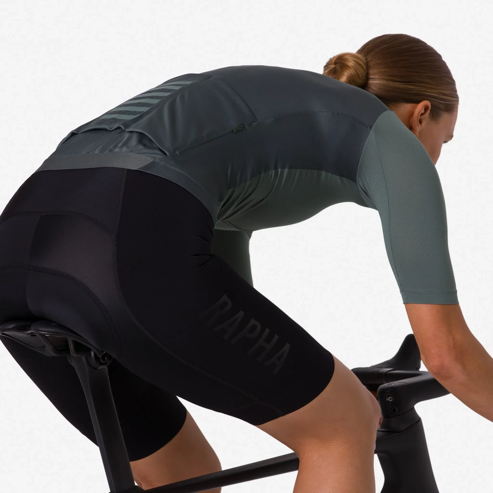 RAPHA Pro Team Training Women Jersey - BGU Balsam Green/Onyx - Image 5