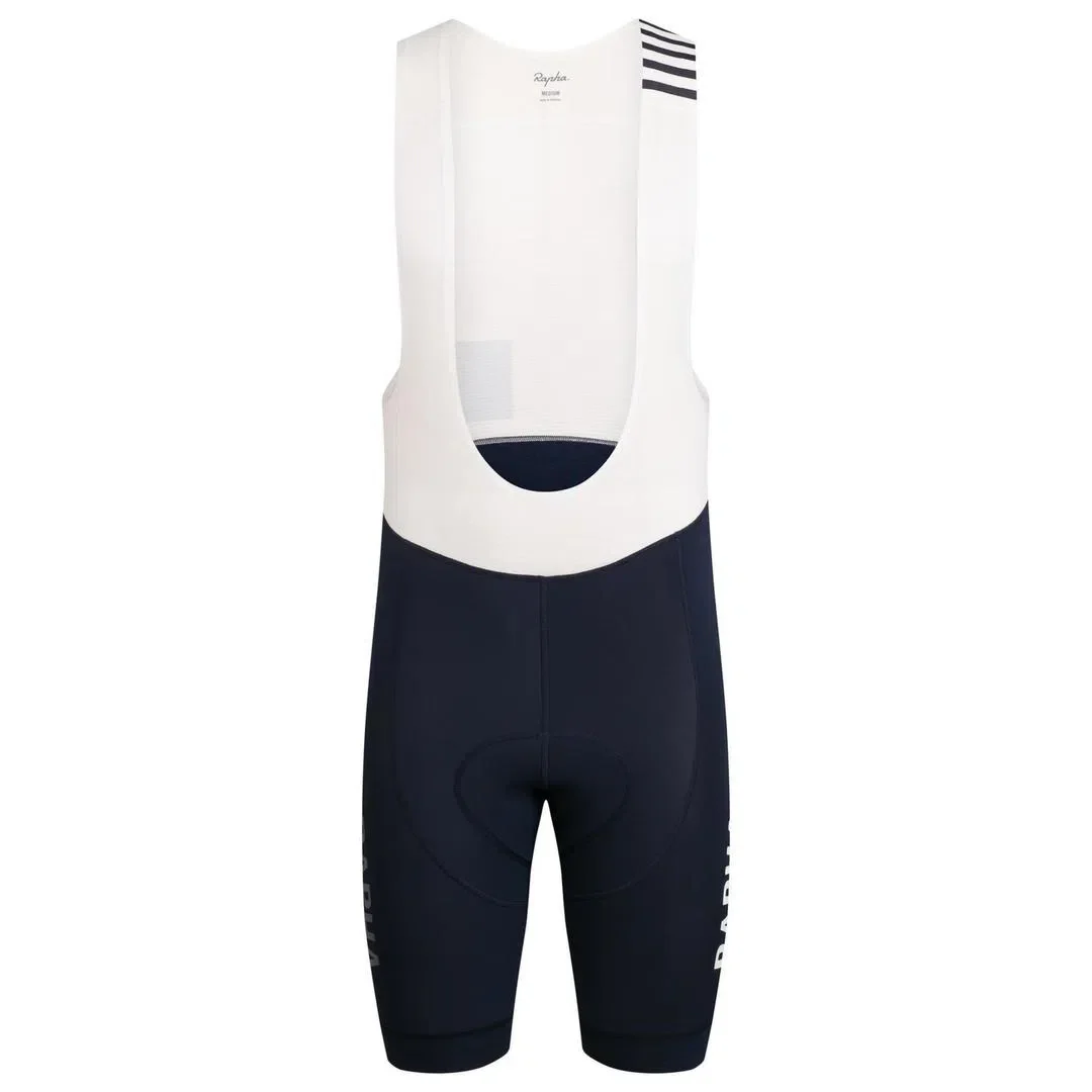 RAPHA Pro Team Winter Bib Shorts - DNW Dark Navy/White - Image 4