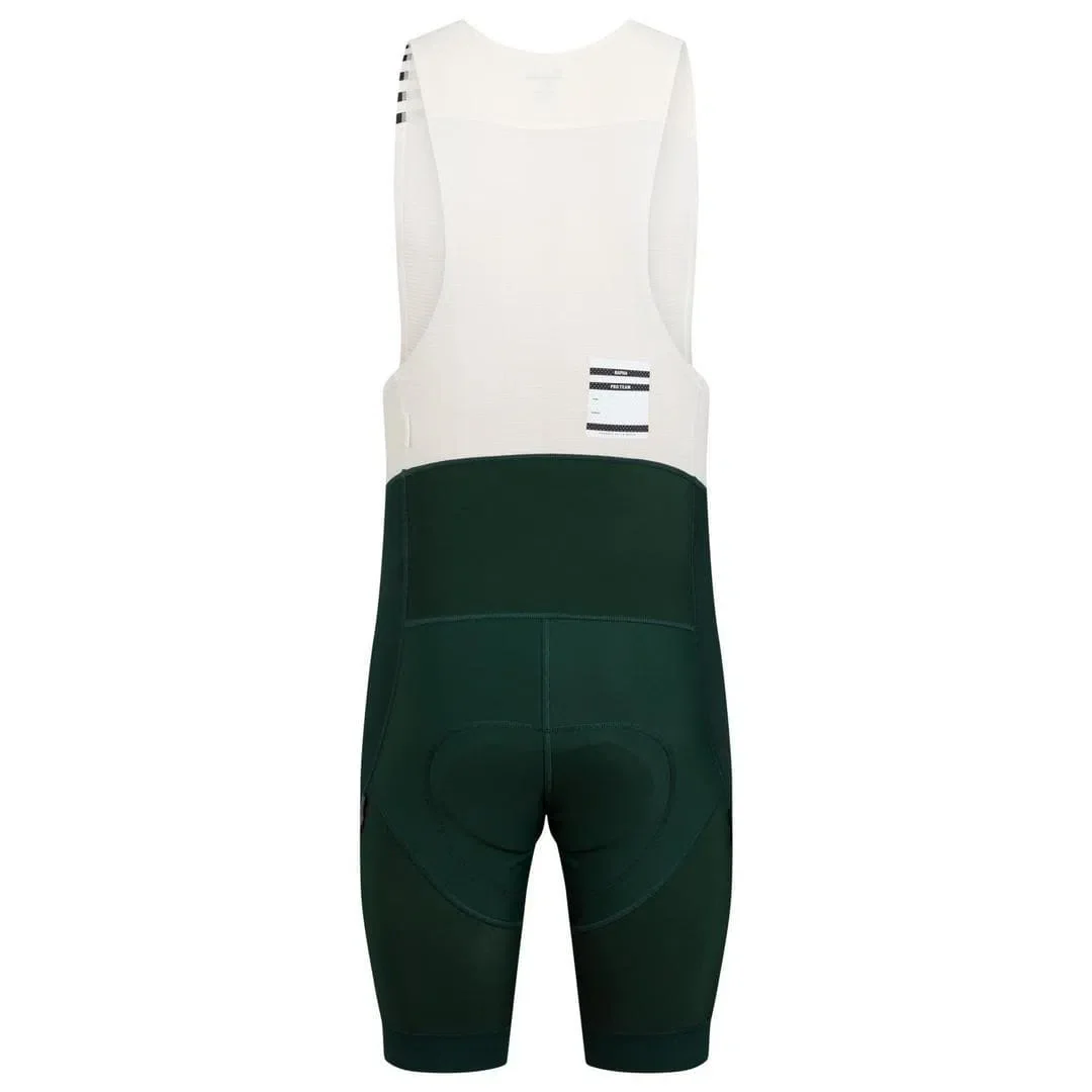 RAPHA Pro Team Winter Bib Shorts - SBC Dark Green - Image 2