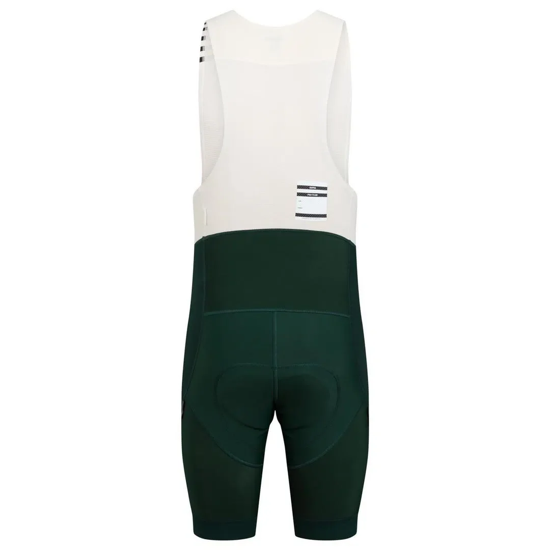 RAPHA Pro Team Winter Bib Shorts - SBC Dark Green - Image 4