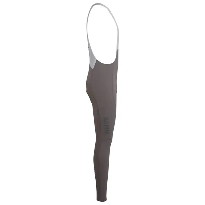 RAPHA Pro Team Winter Bib Tights with Pad II - KSC Mushroom/Silver - Image 4