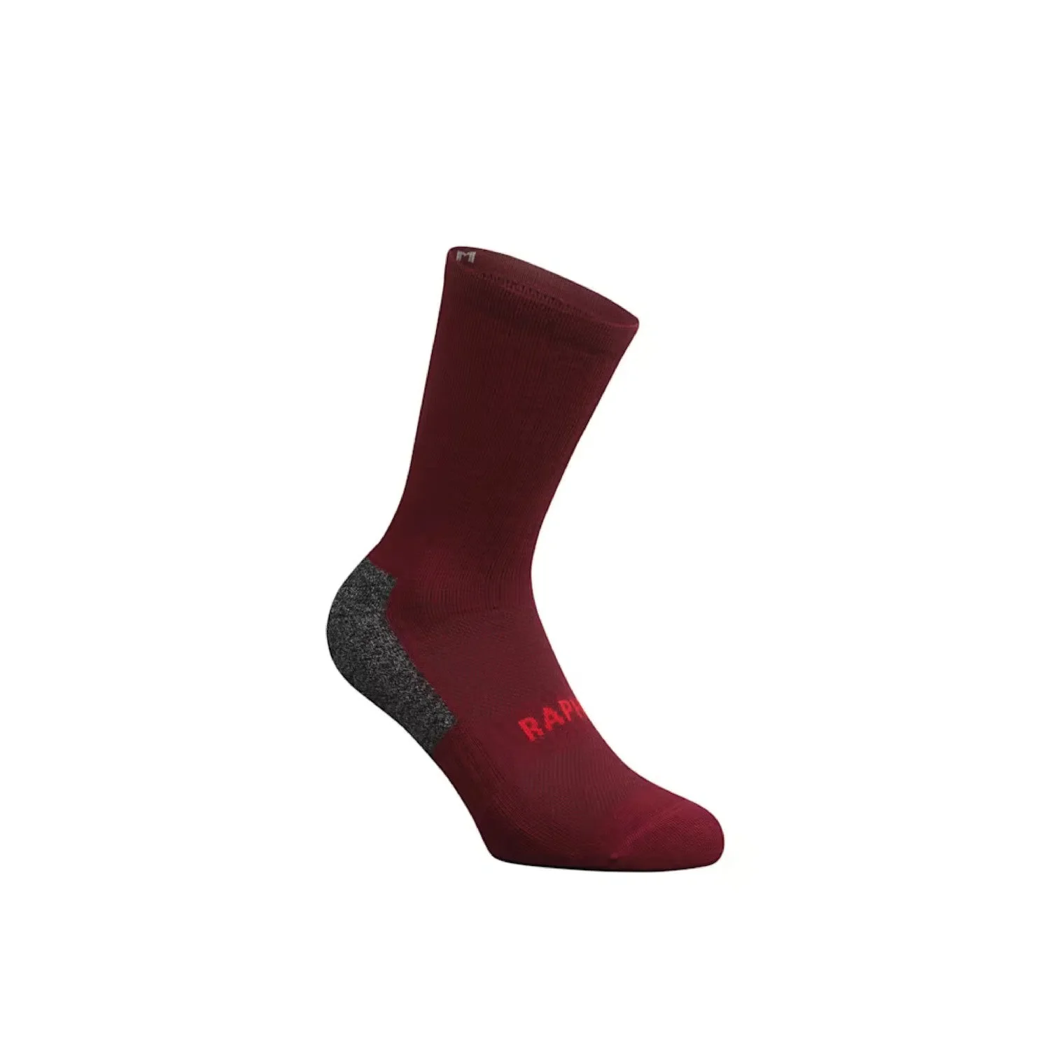 RAPHA Pro Team Winter Socks - BFS Dark Red/Red - Image 2