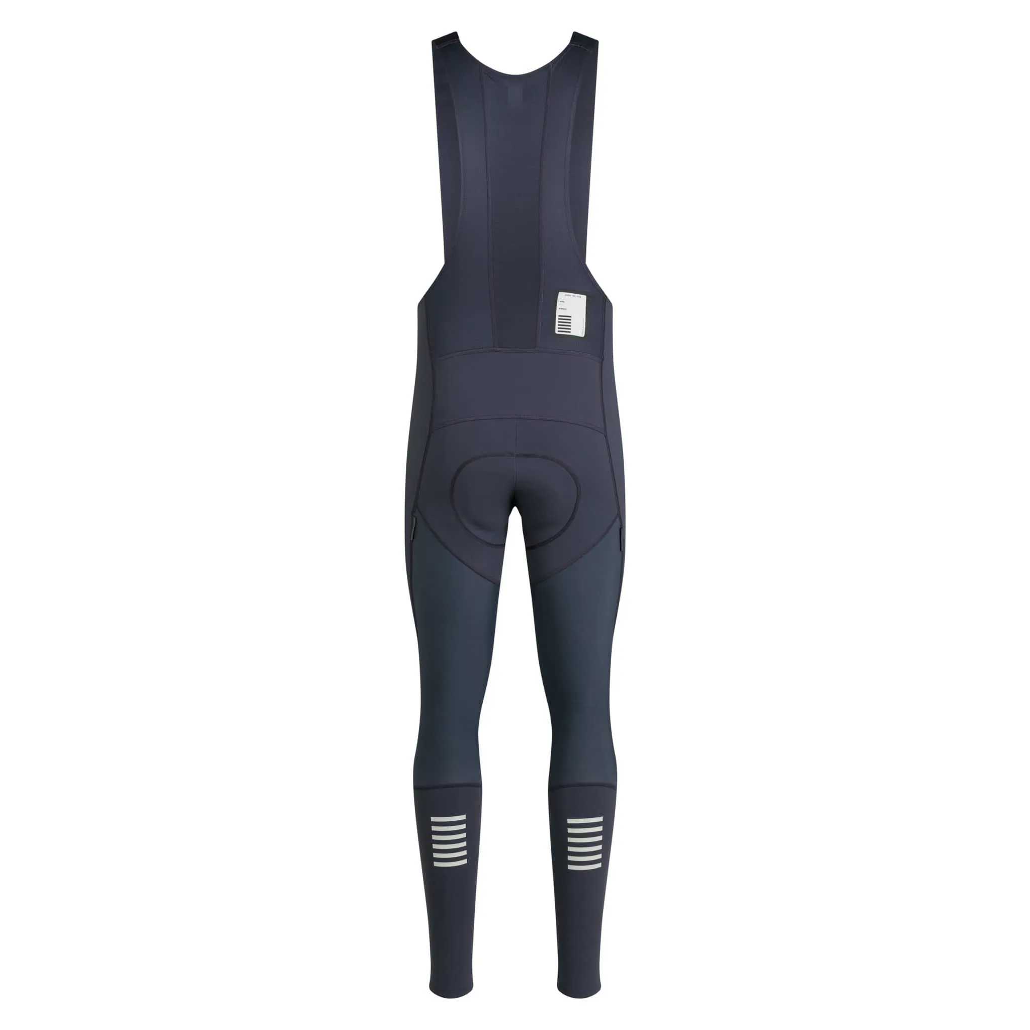 RAPHA Pro Team Winter Bib Tights - Dark Grey/White - Image 2