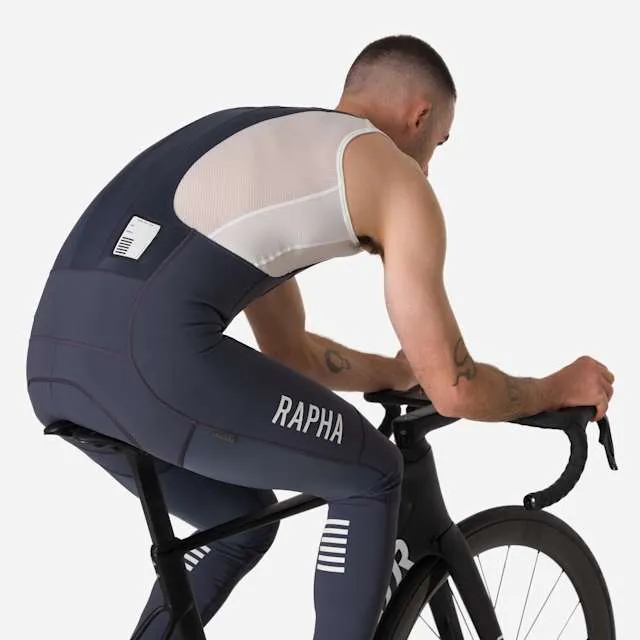 RAPHA Pro Team Winter Tights III - INW Dark Grey/White - Image 4