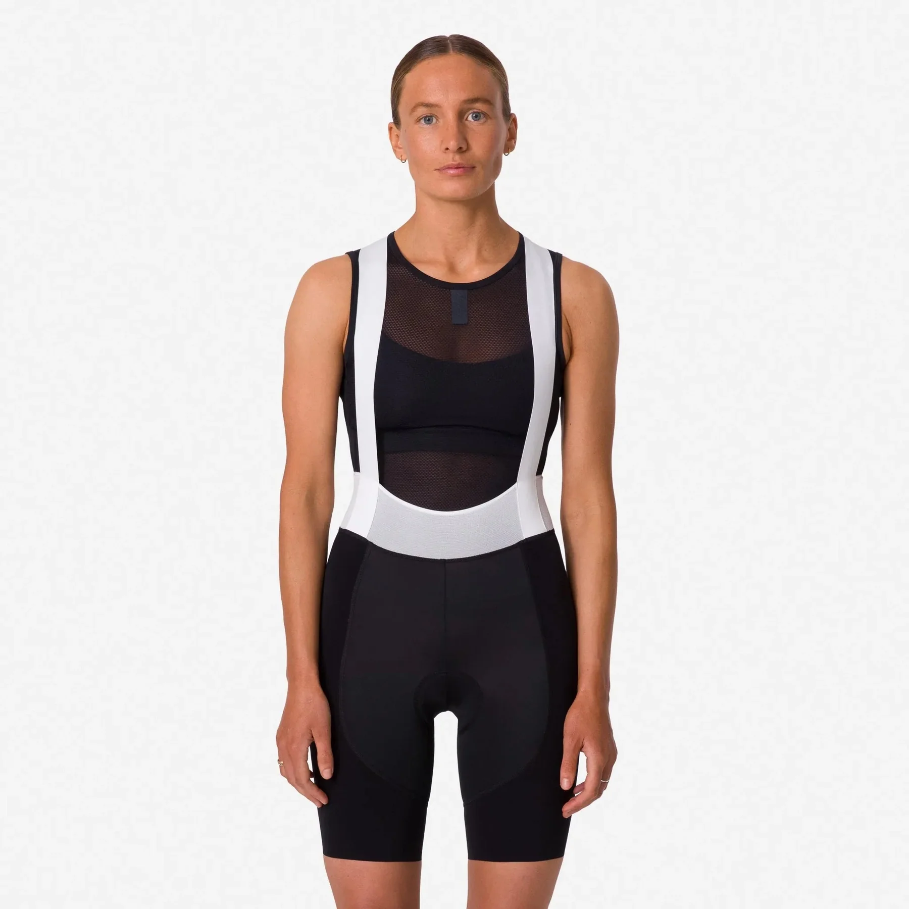 RAPHA Pro Team Women Bib Shorts III Regular - BLW Black/White - Image 3