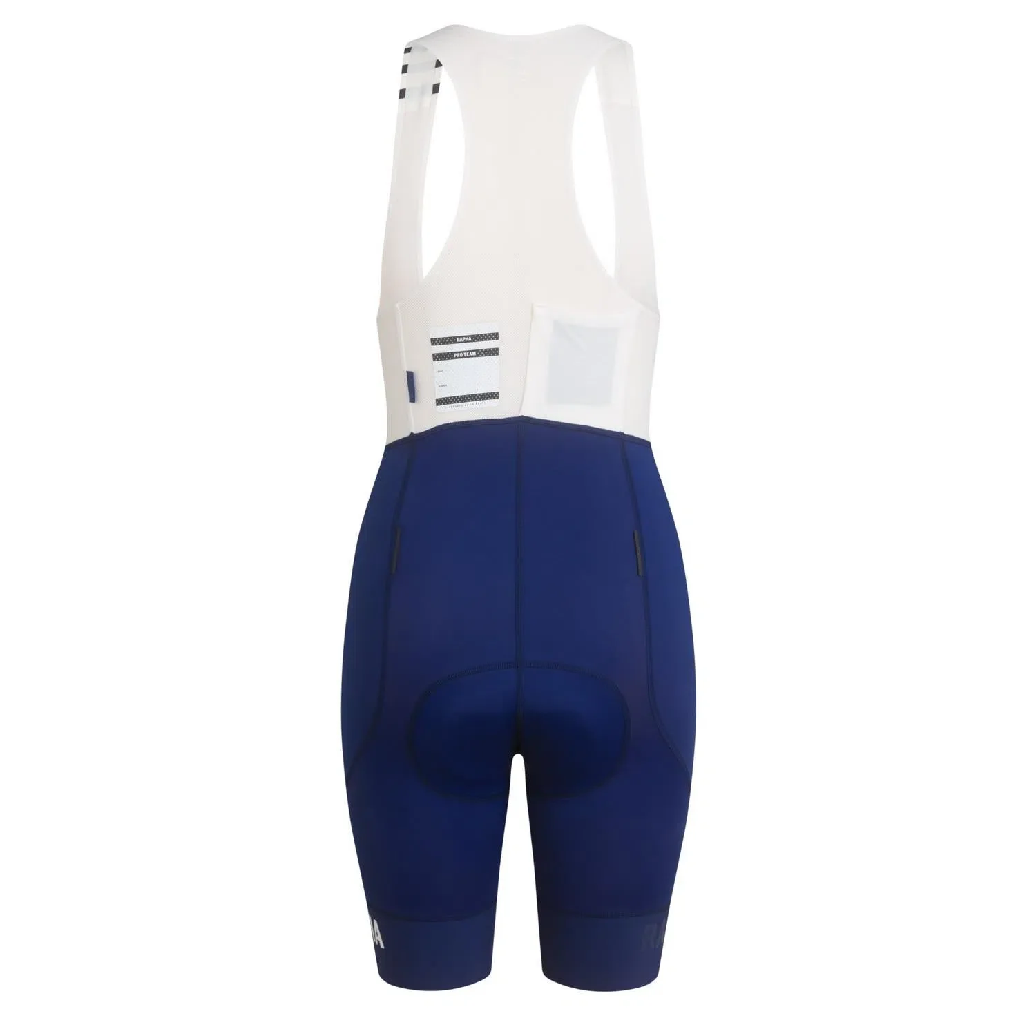 RAPHA Pro Team Women Bib Shorts Short - MBW Navy/White - Image 2