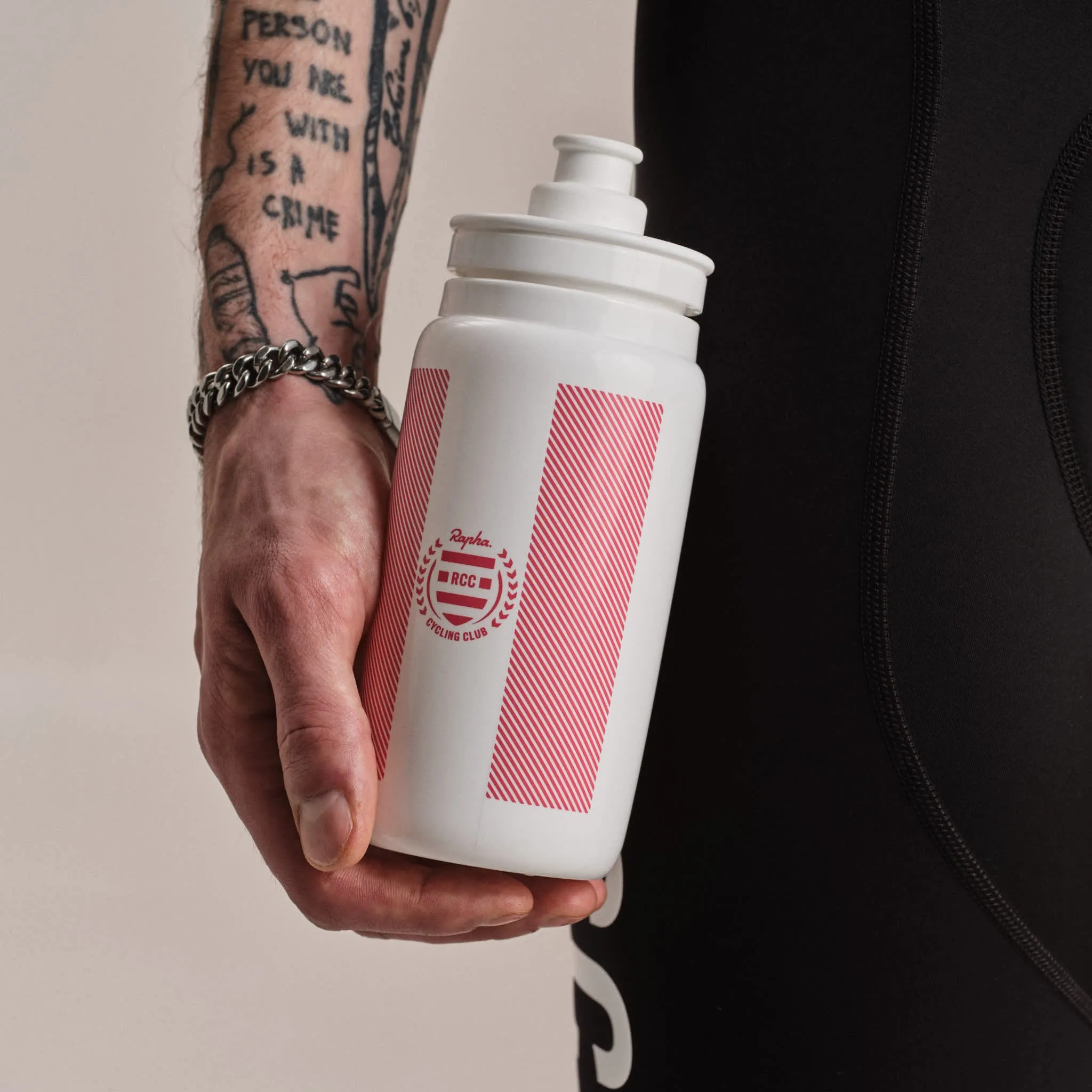 RAPHA RCC Bidon -  WPK White/High Vis Pink - Image 3