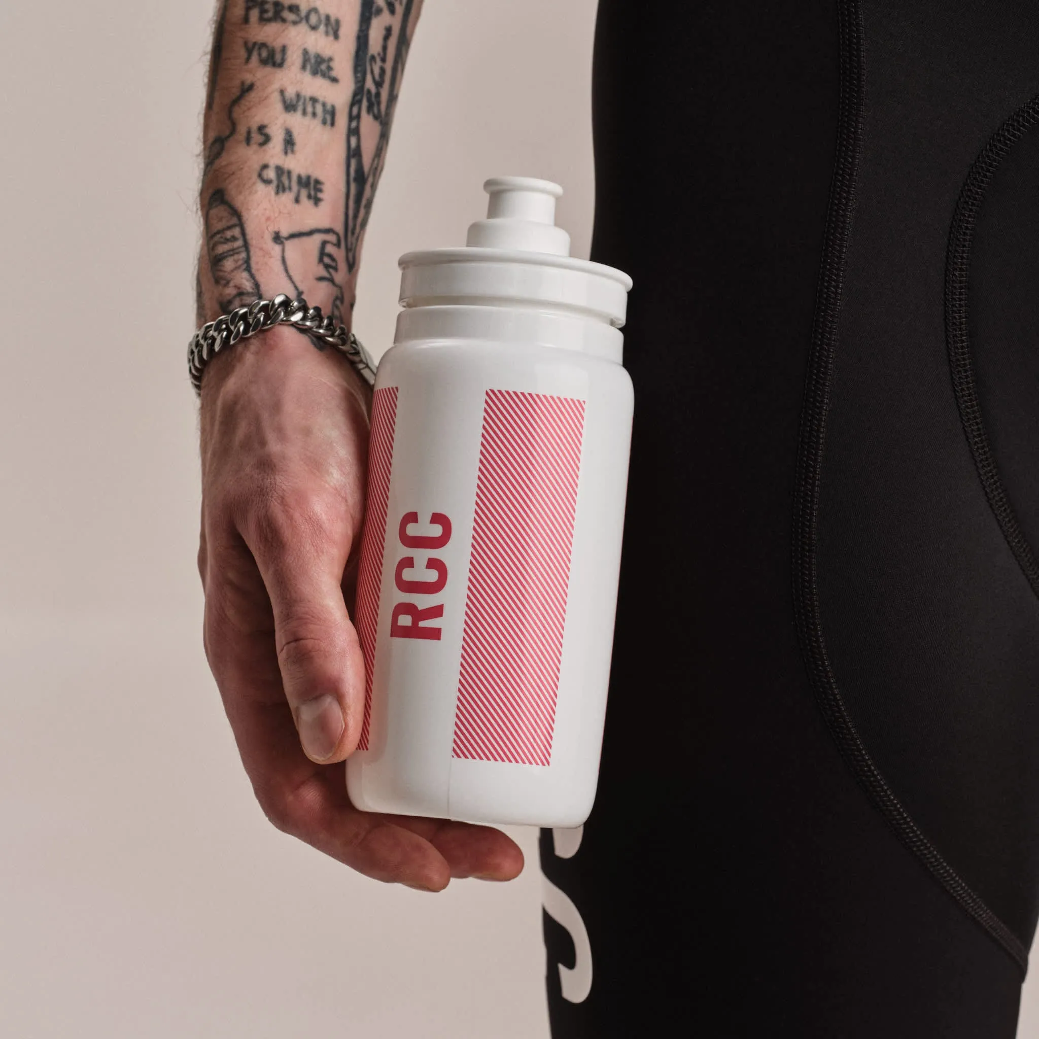 RAPHA RCC Bidon -  WPK White/High Vis Pink - Image 4