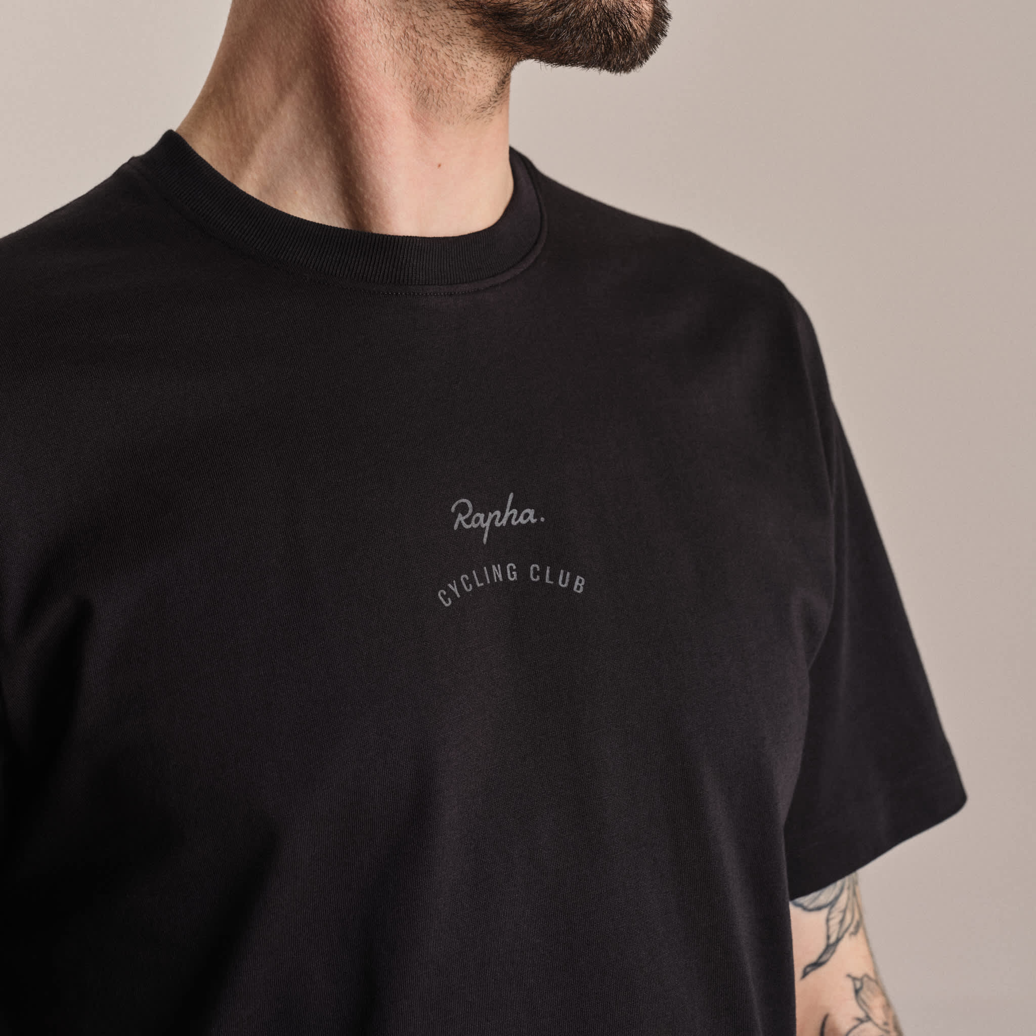 RAPHA RCC Cotton T-Shirt - BLK Black - Image 5