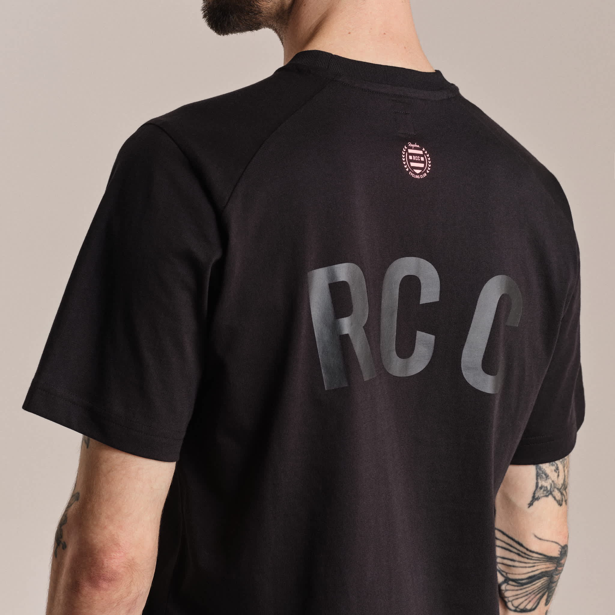 RAPHA RCC Cotton T-Shirt - BLK Black - Image 6