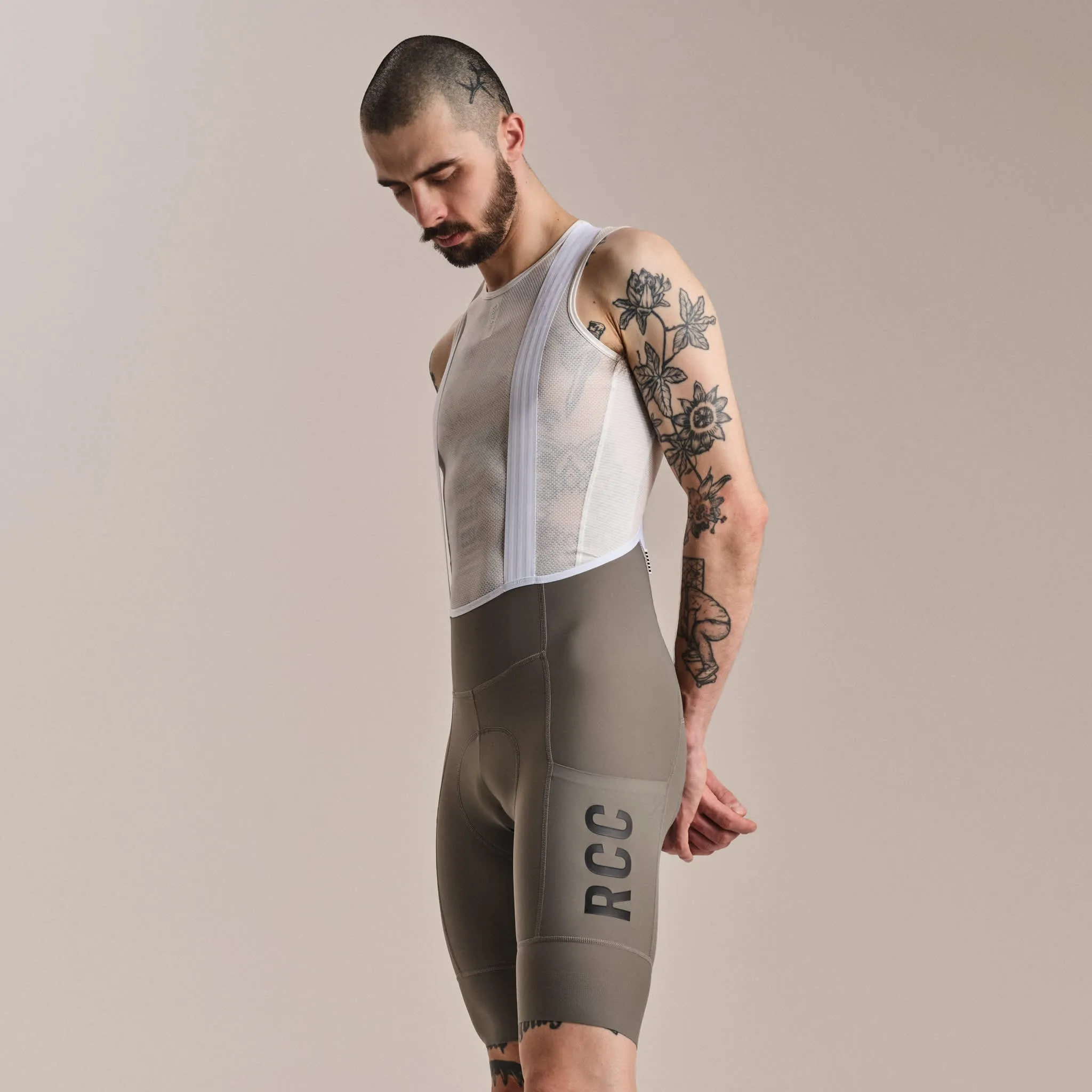 RAPHA RCC Pro Team Cargo Bib Short - Smoke/White - Image 4