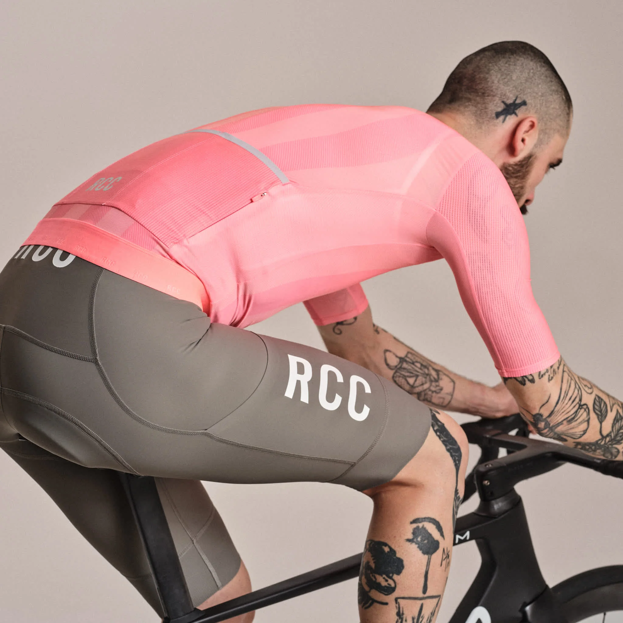 RAPHA RCC Pro Team Jersey - PIK Light Pink/High-Vis Pink - Image 6
