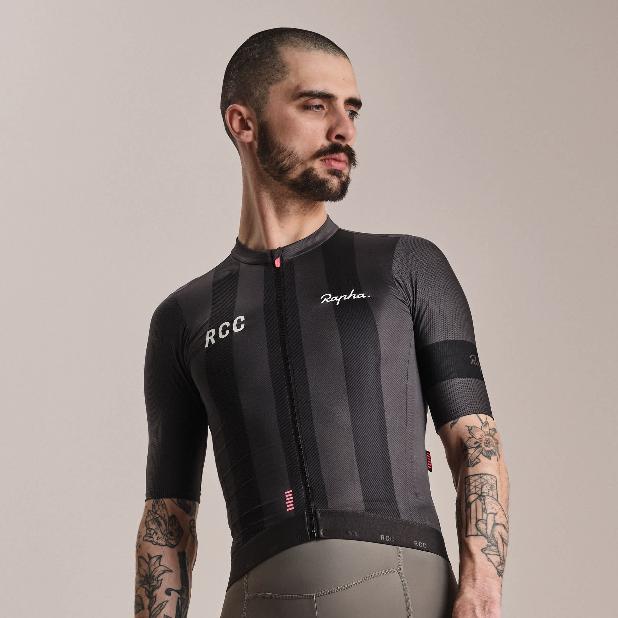 RAPHA RCC Pro Team Jersey - BLK Stealth/Black - Image 3
