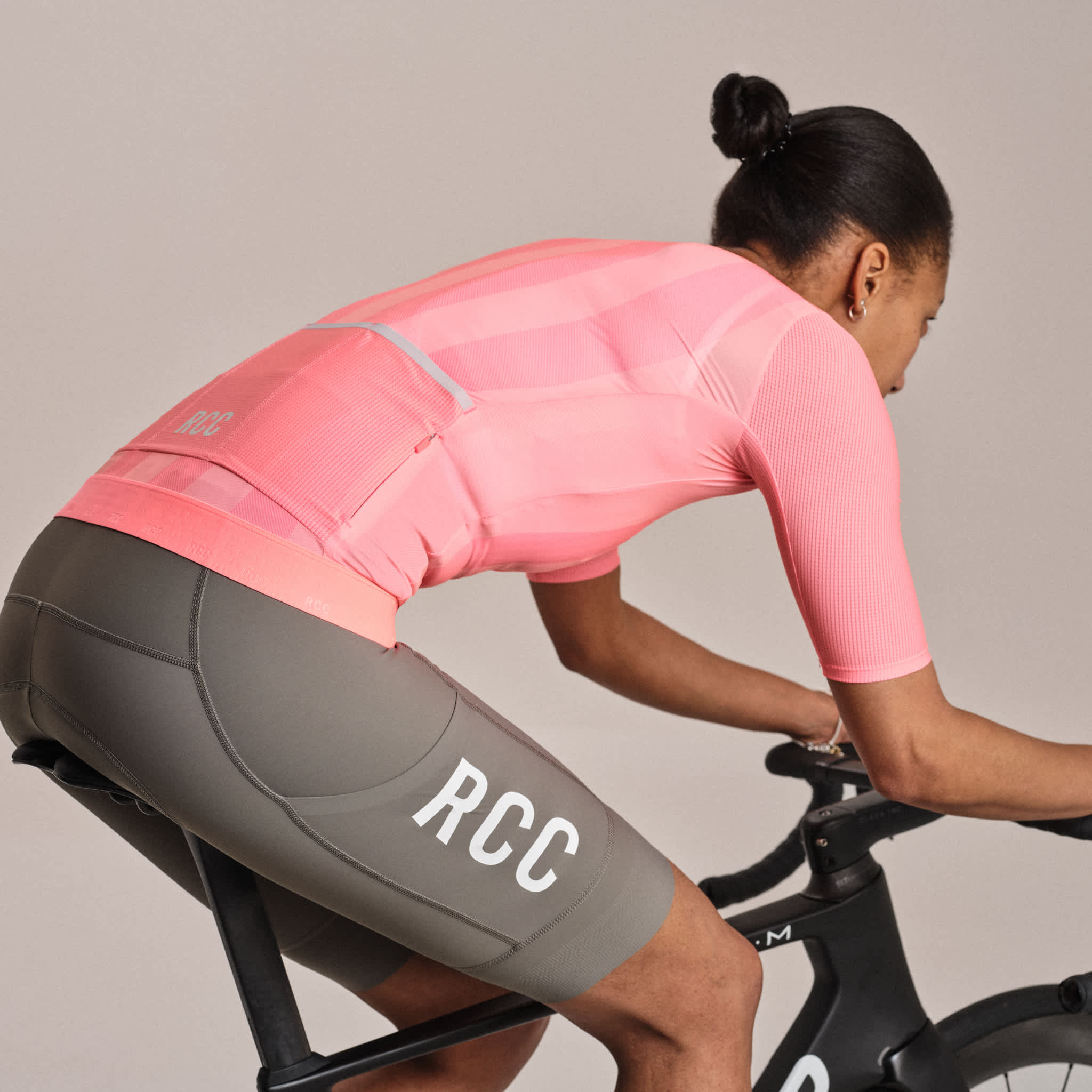 RAPHA RCC Pro Team Women Jersey - PIK Pink/High Vis Pink - Image 5