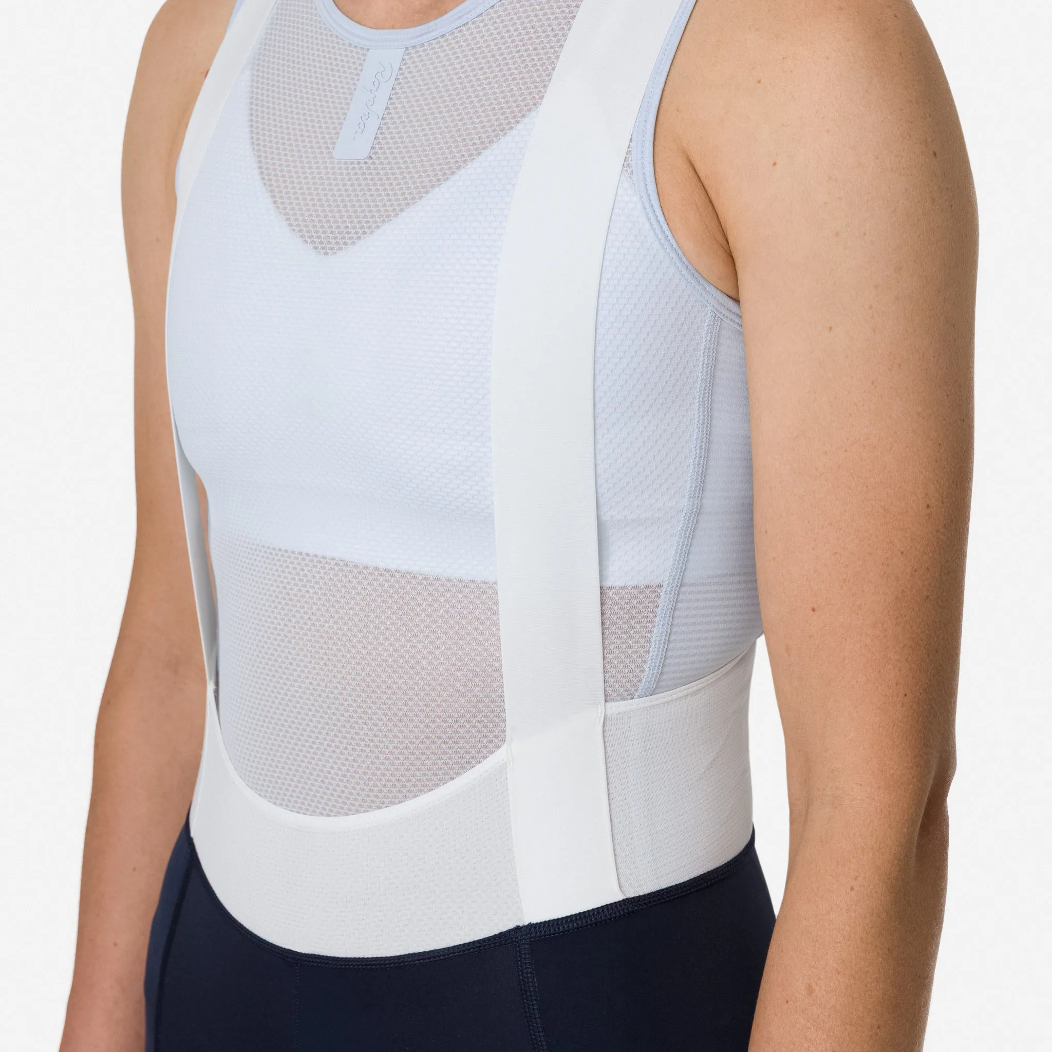 RAPHA RCC Women's Pro Team Bib Shorts - Dark Navy/White - Image 8