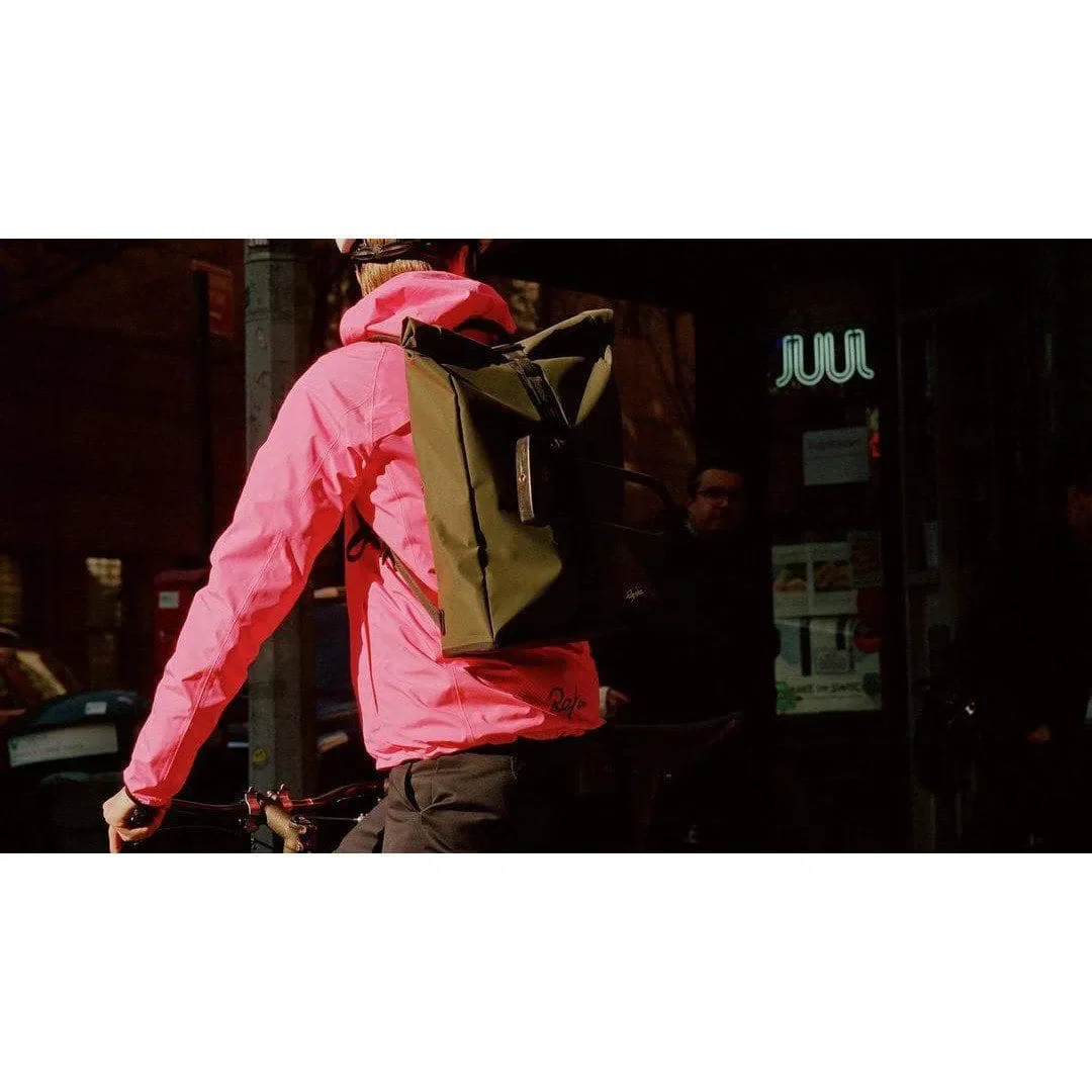 RAPHA Roll Top Backpack - Dark Green - Image 4