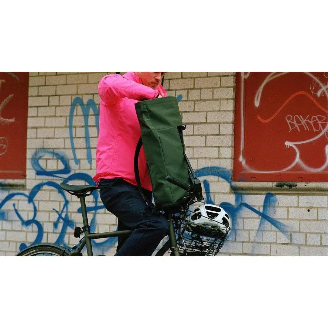 RAPHA Roll Top Backpack - Dark Green - Image 5