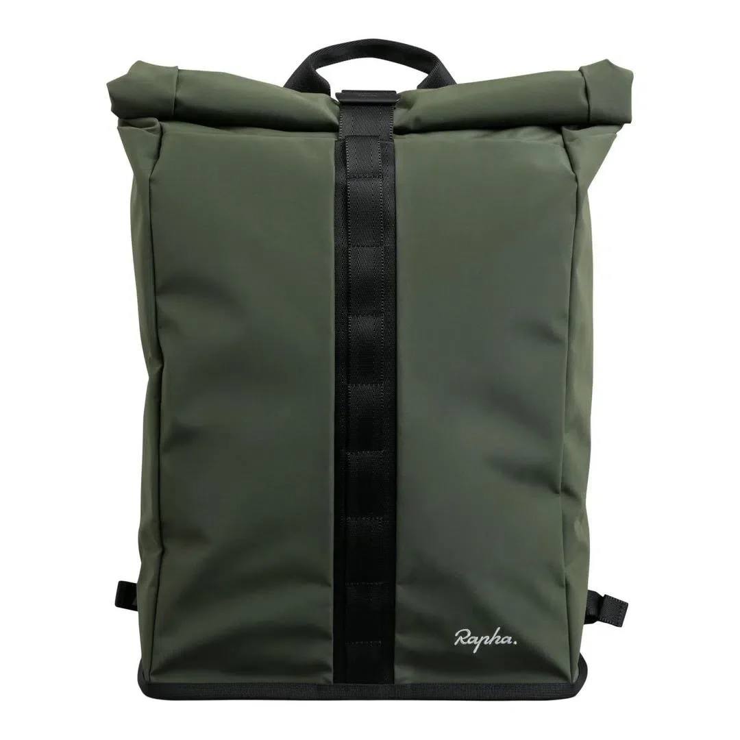 RAPHA Roll Top Backpack - Dark Green - Image 6