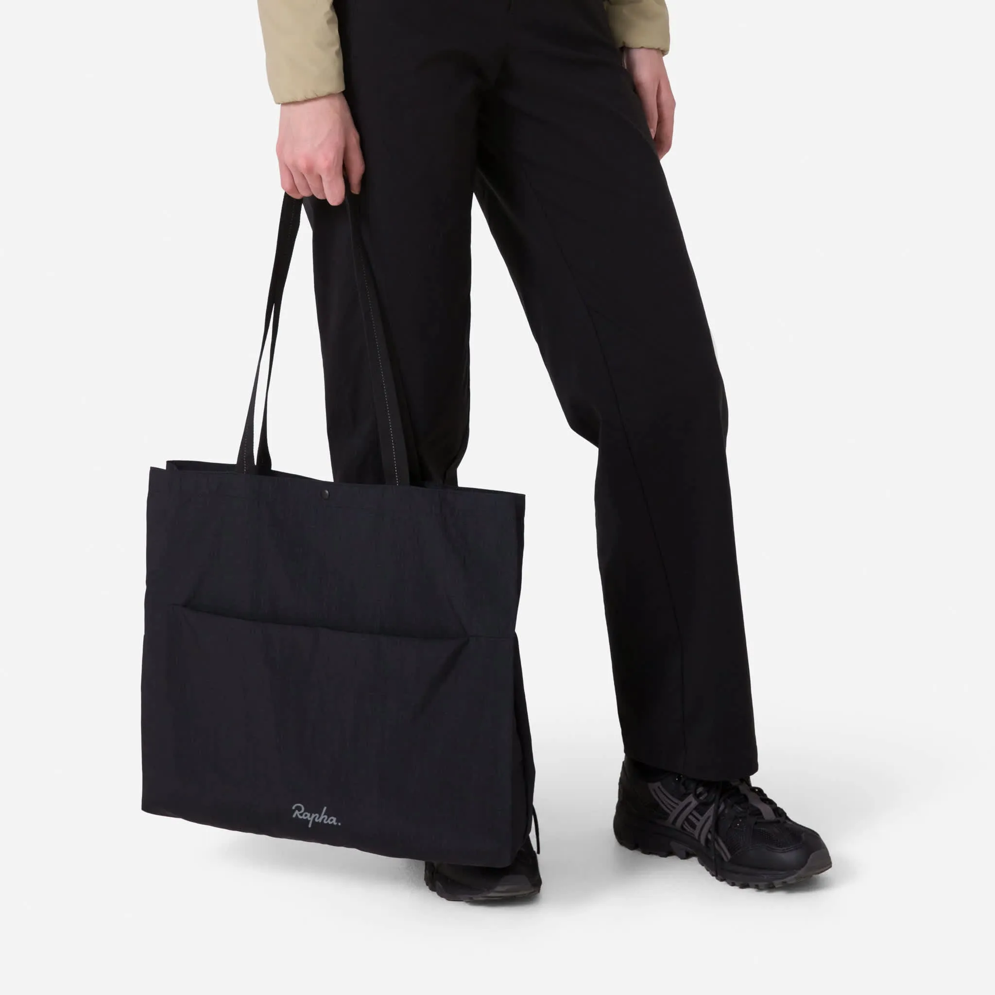 RAPHA Tech Tote - Black/Silver Reflective - Image 3