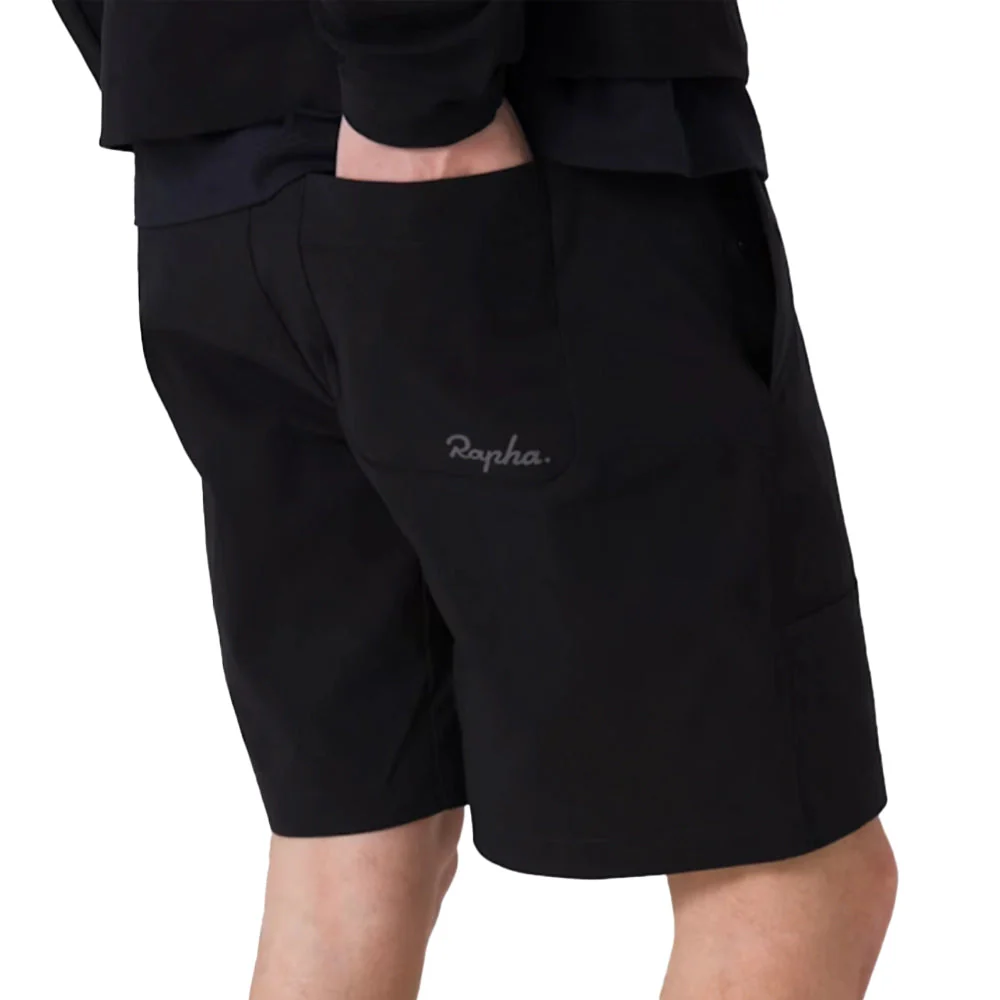 RAPHA Technical Easy Shorts - BBA Black/Grey - Image 4