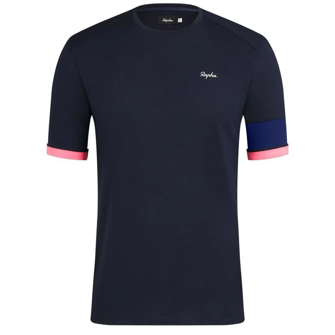 RAPHA Technical Tshirt - SNV Dark Navy/Blue - Image 3