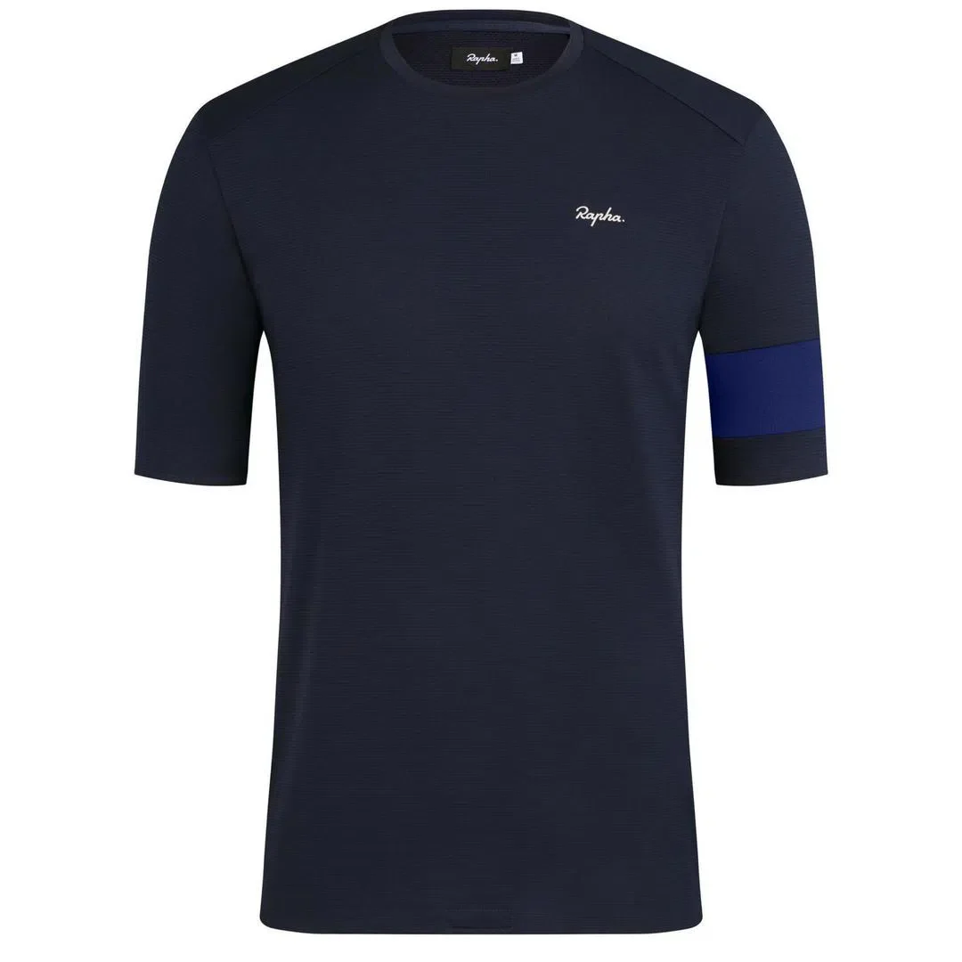 RAPHA Technical Tshirt - SNV Dark Navy/Blue - Image 4
