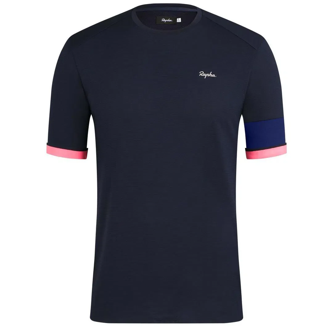 RAPHA Technical Tshirt - SNV Dark Navy/Blue - Image 6