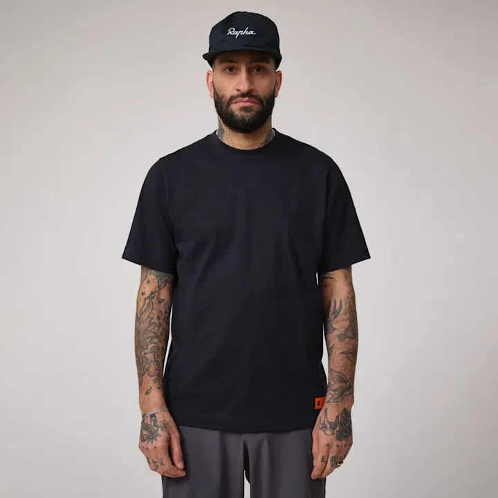 RAPHA Trail 6 Panel Cap - AMC Black - Image 4