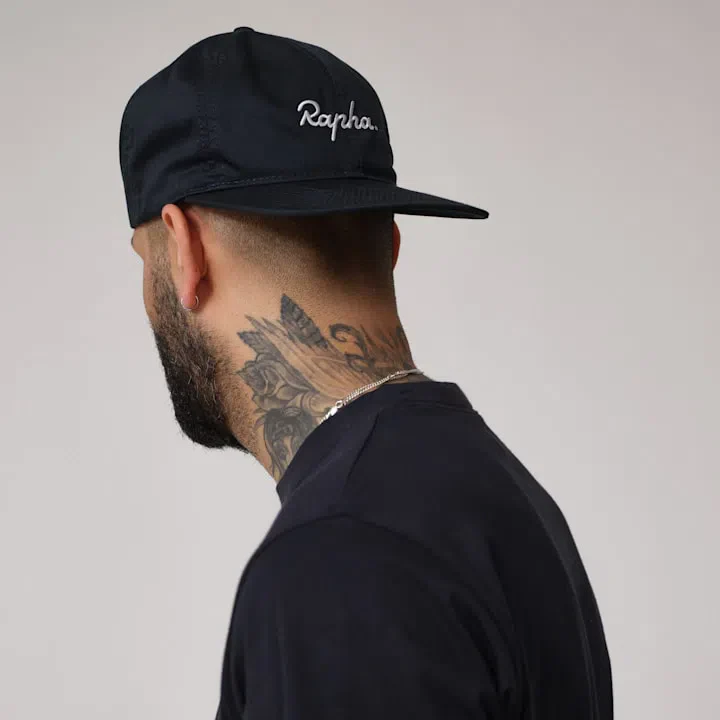 RAPHA Trail 6 Panel Cap - AMC Black - Image 5