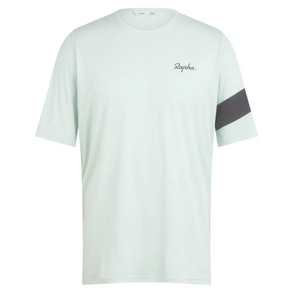 RAPHA Trail Lightweight Tshirt - SSA Egg Shell/Grey