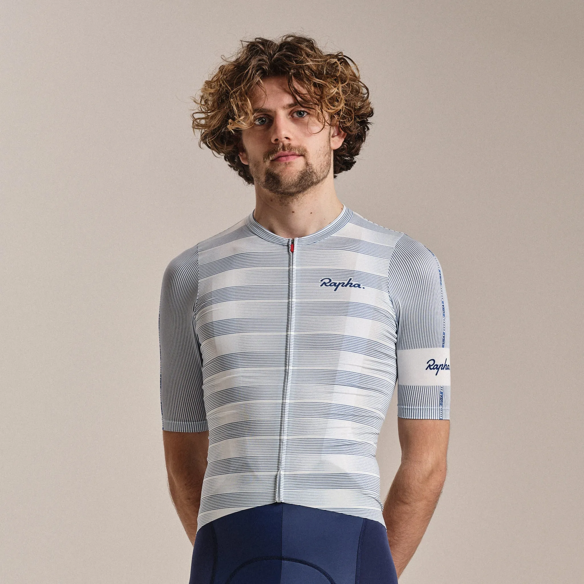 RAPHA USA Men's Pro Team Rouleur Jersey - Multicolour - Image 3