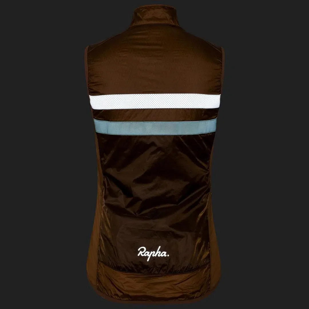 RAPHA Women Brevet Insulated GIlet - Brown - Image 2