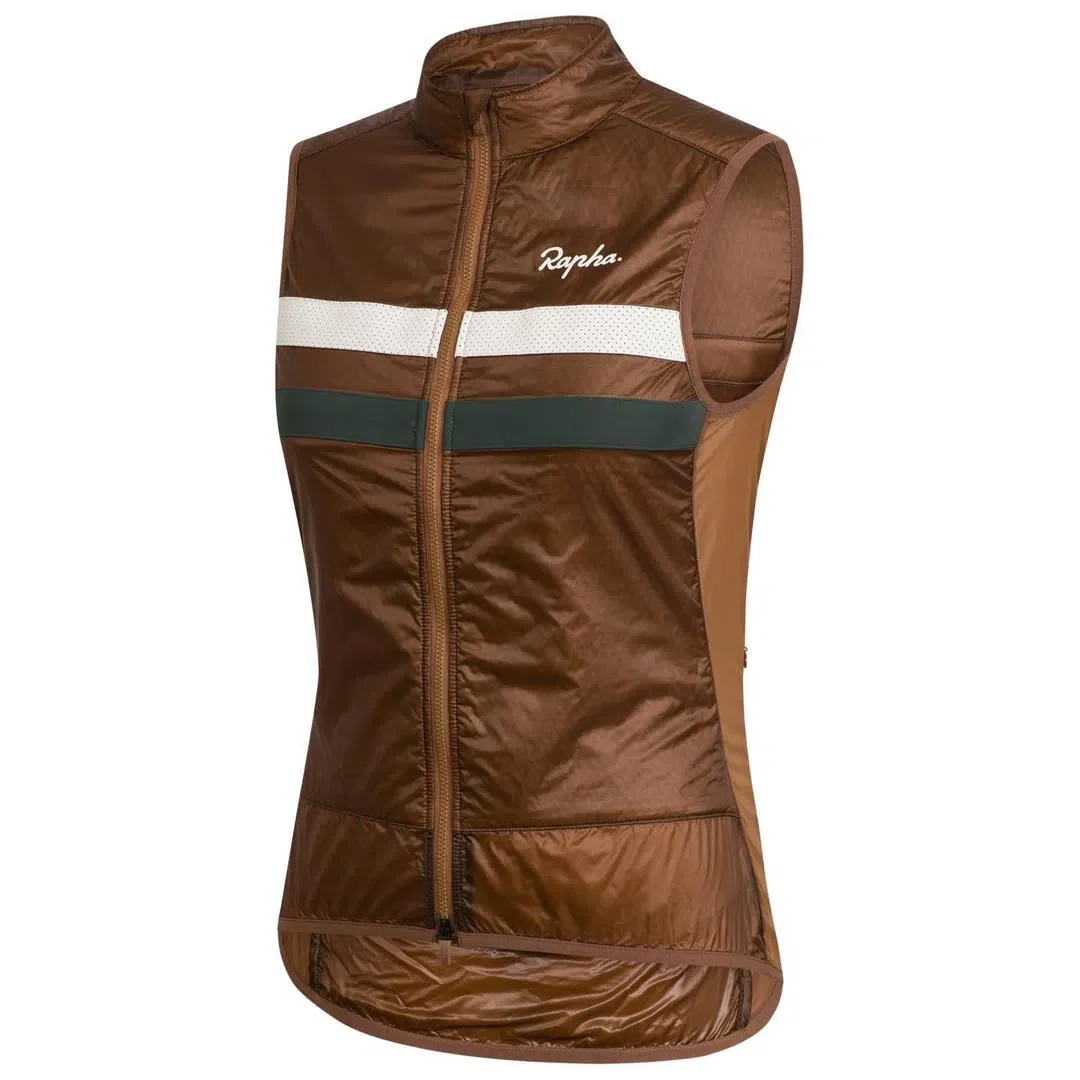 RAPHA Women Brevet Insulated GIlet - Brown - Image 5