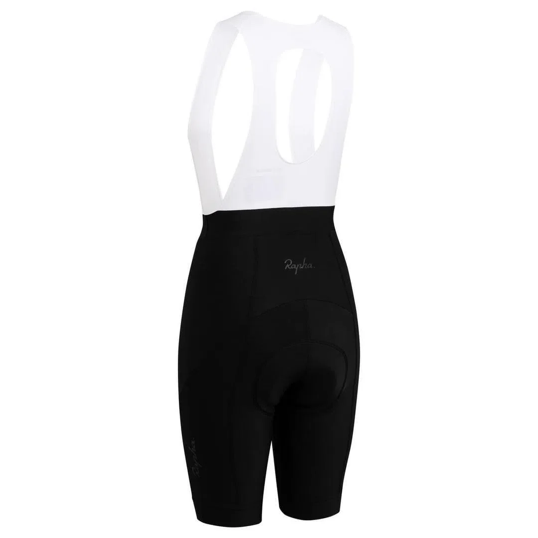 RAPHA Core Women Bib Shorts - BLW Black/White - Image 3
