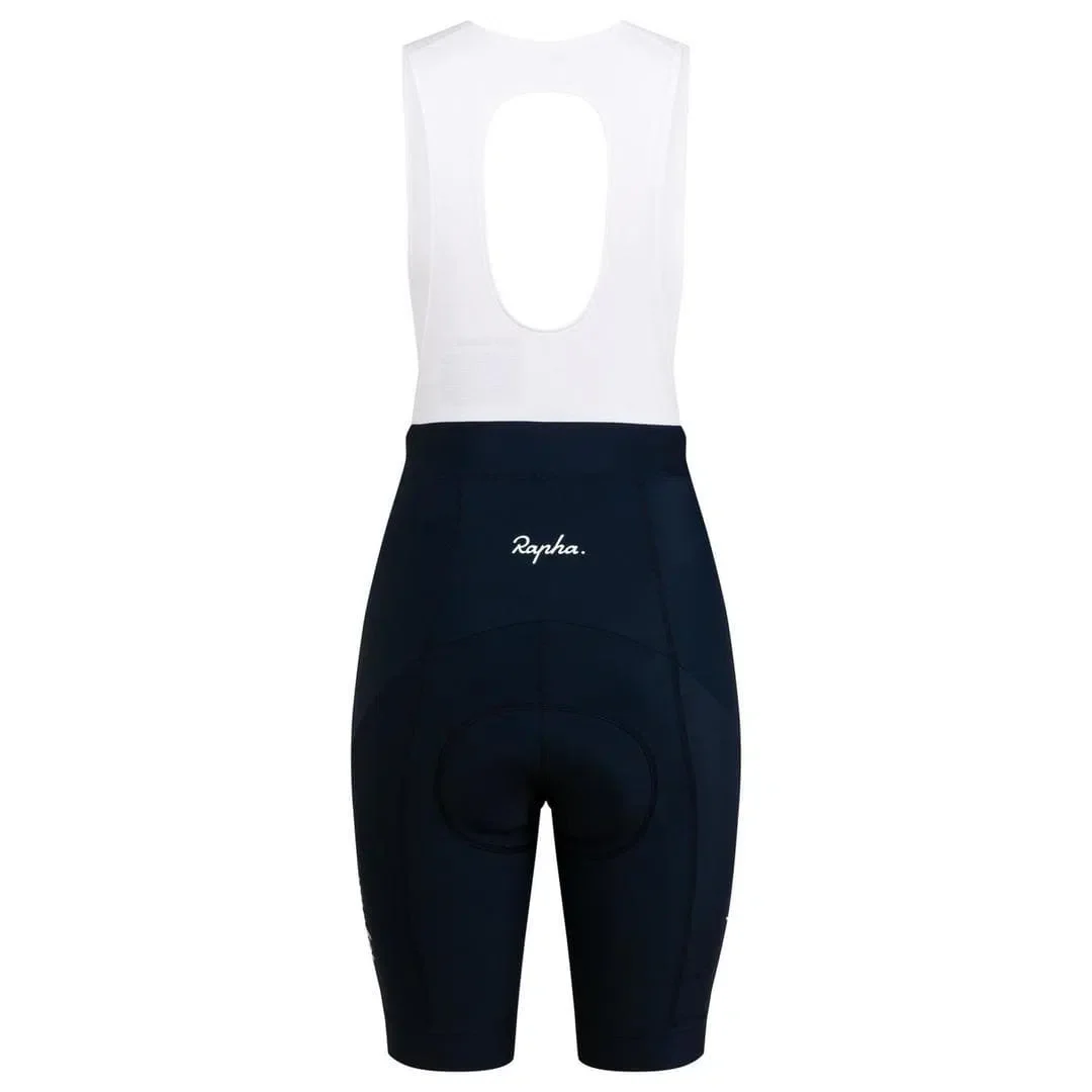 RAPHA Core Women Bib Shorts - DNW Dark Navy/White - Image 2
