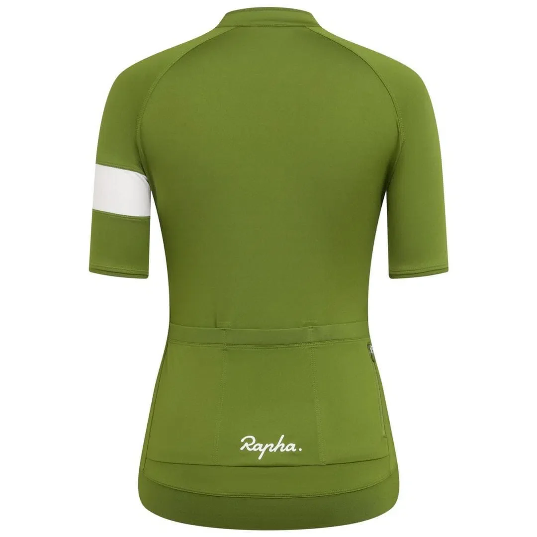 RAPHA Core Women Jersey - LMT Green - Image 2