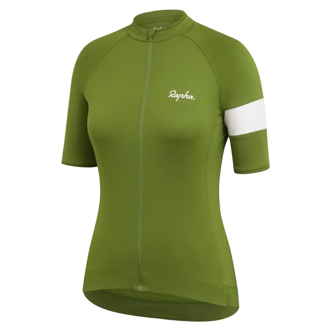 RAPHA Core Women Jersey - LMT Green - Image 3