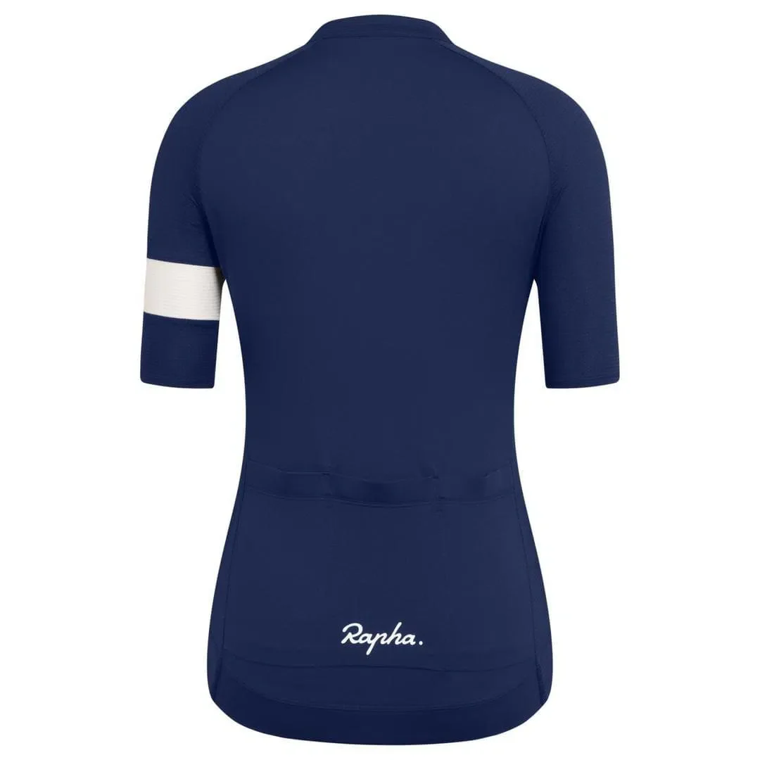 RAPHA Women Core Lightweight Jersey - NVY Navy - Image 2