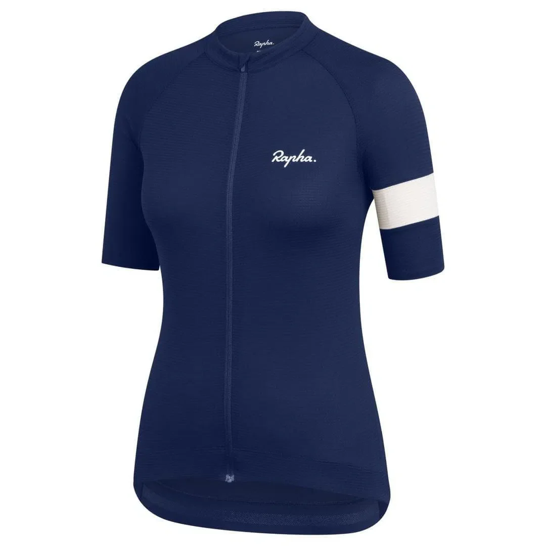 RAPHA Women Core Lightweight Jersey - NVY Navy - Image 3