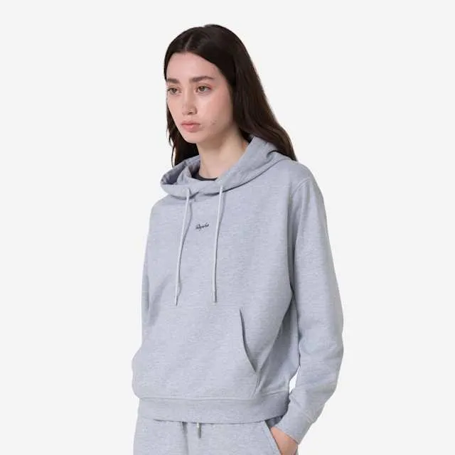 RAPHA Women Cotton Hoodie  - LGA Light Grey/Black - Image 4