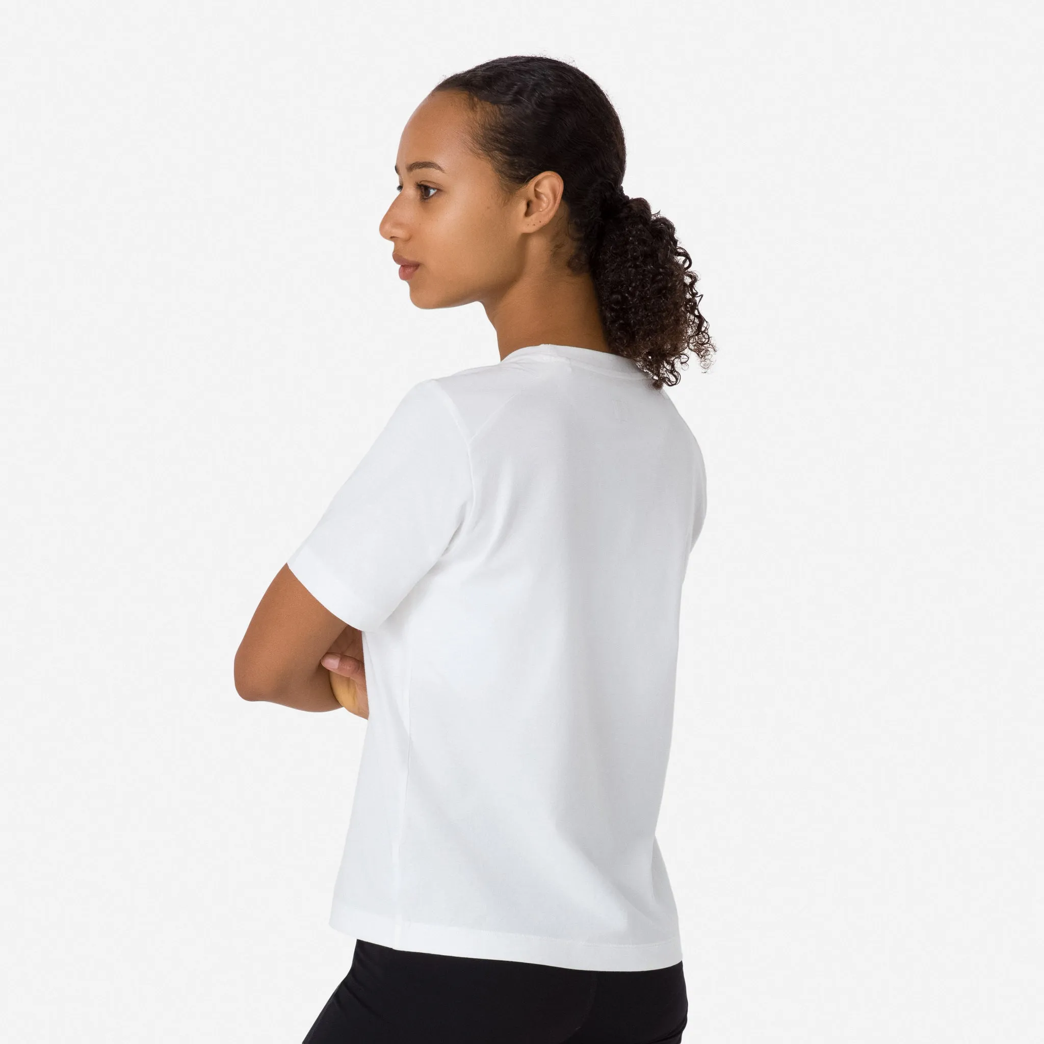 RAPHA Women Cotton Tshirt - White - Image 3