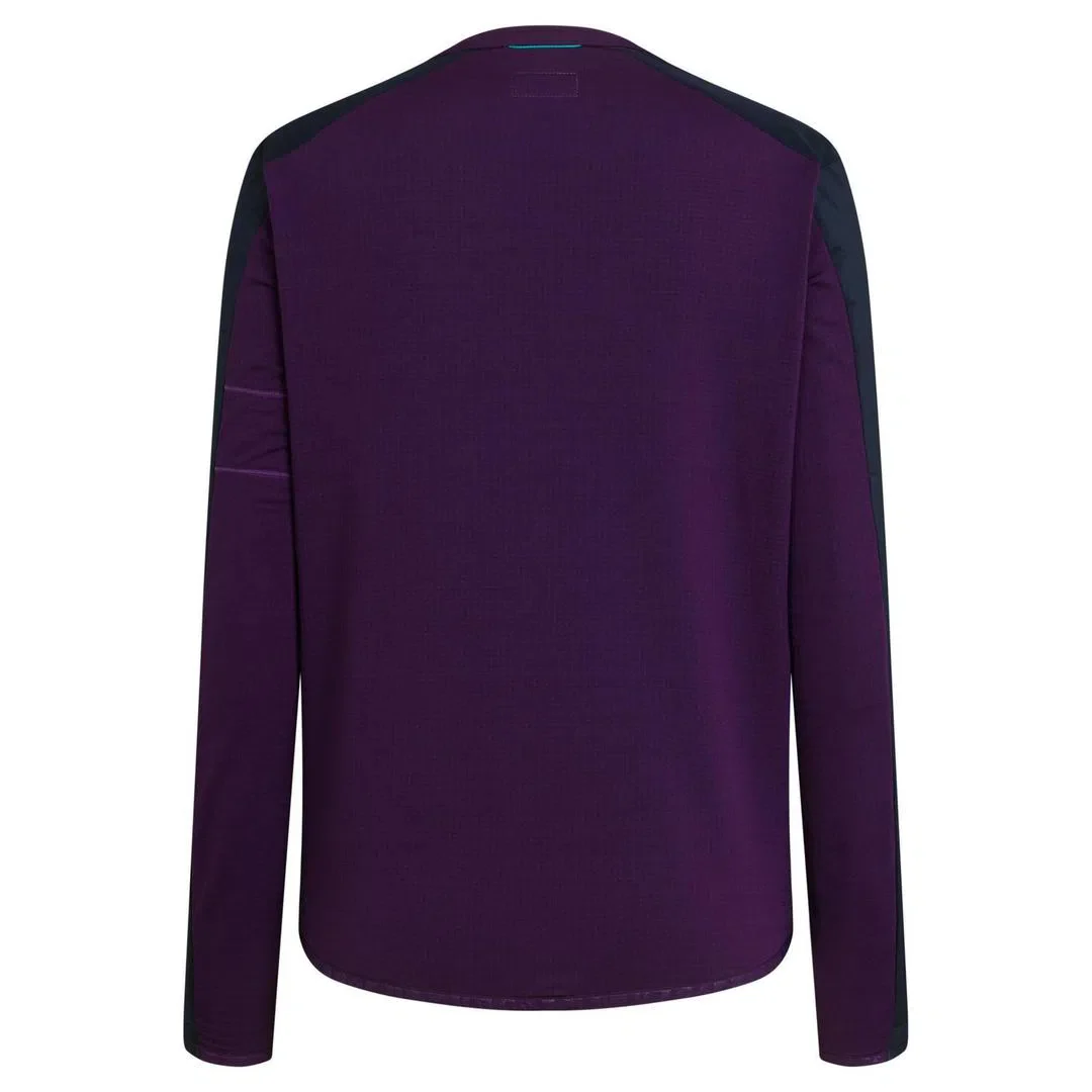 RAPHA WOMEN EXPLORE LONG SLEEVE PULLOVER - Dark Purple - Image 8