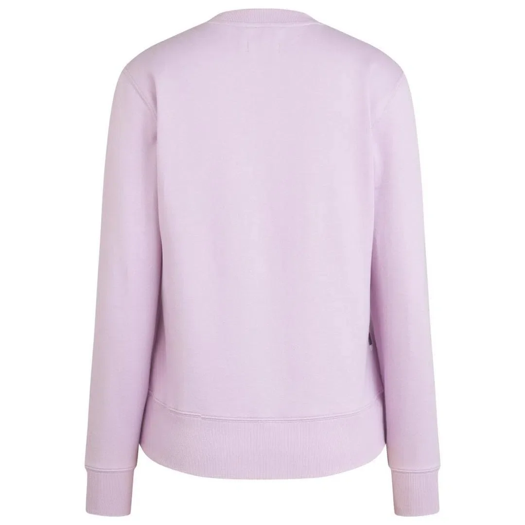 RAPHA Women Logo Sweatshirt -  FOI Lilac/Dark Grey - Image 2