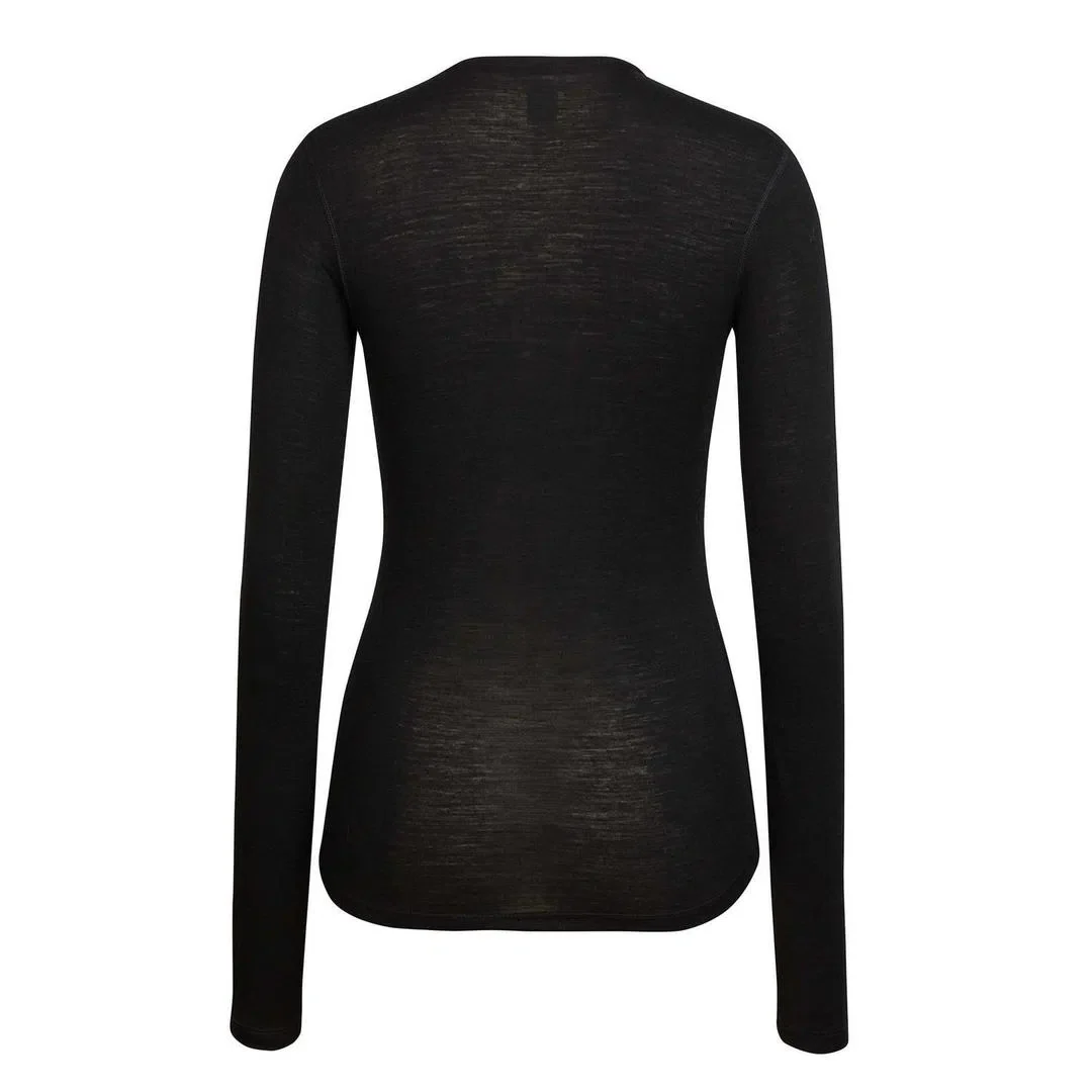 RAPHA Women Merino Base Layer Long sleeve - Black - Image 5