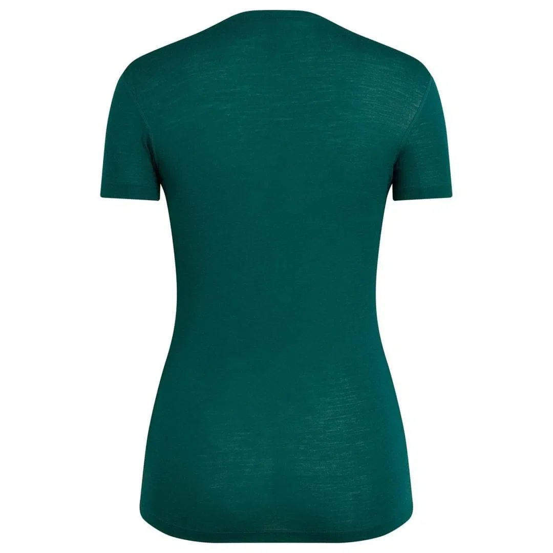 RAPHA Women Merino Base Layer short sleeve - Green - Image 2