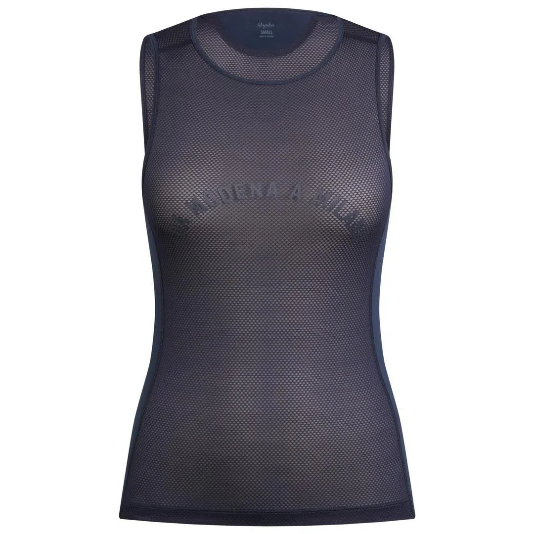 RAPHA Women Mesh Base Layer Sleeveless - Dark Navy - Image 4