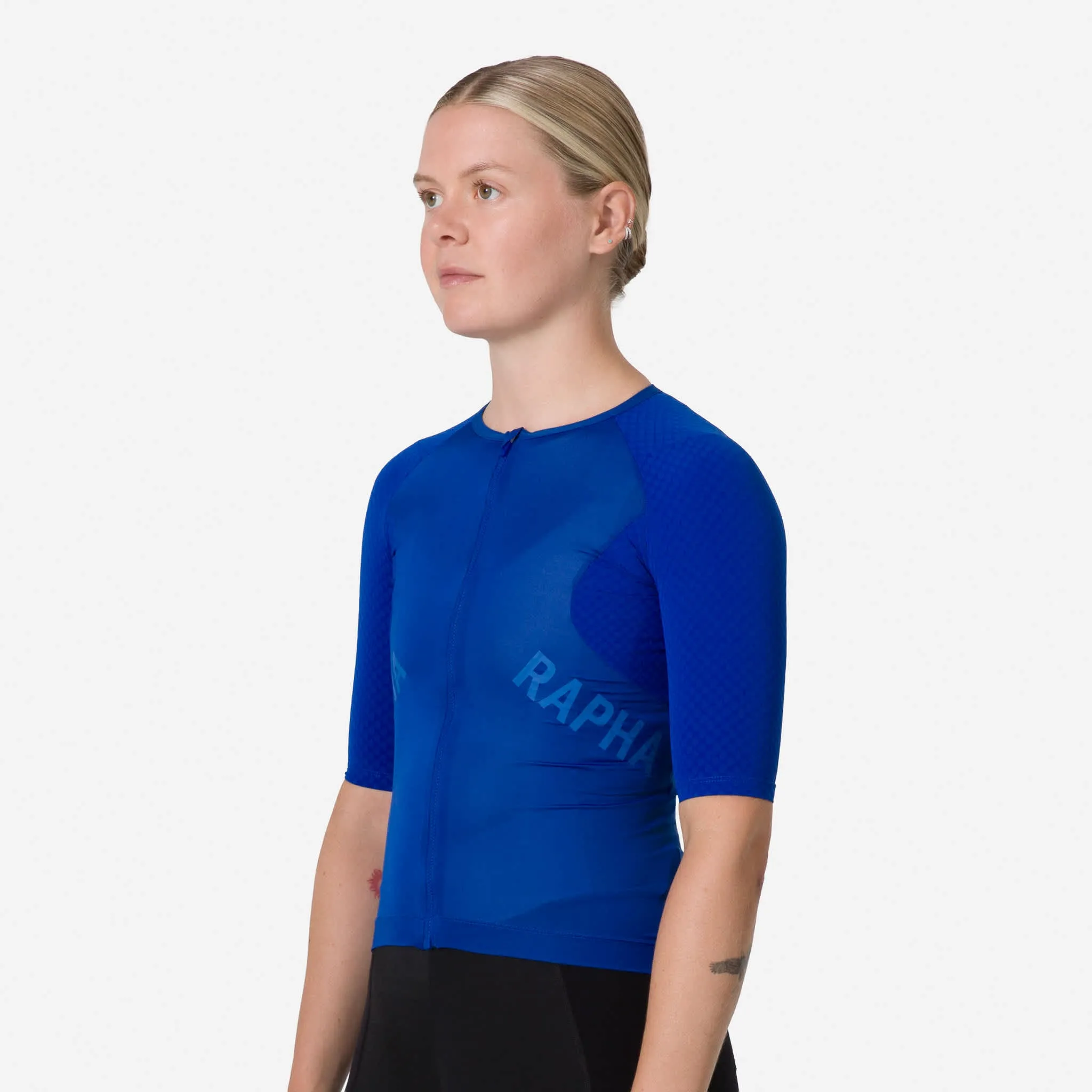 RAPHA Women Pro Team Aero Jersey - SFL Blue Light Blue - Image 4