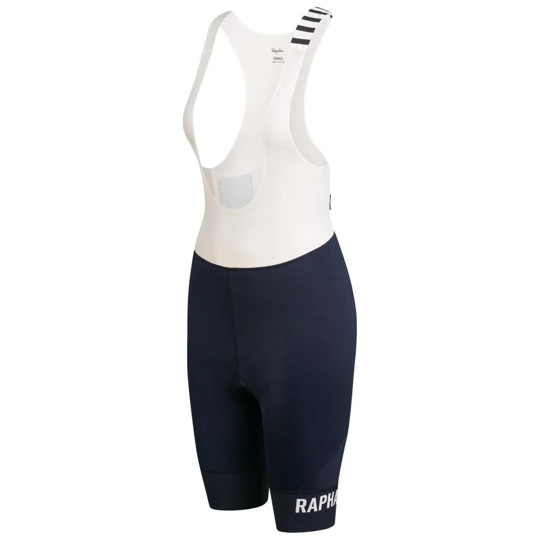 RAPHA Pro Team Women Bib Shorts Regular - Navy/White - Image 9