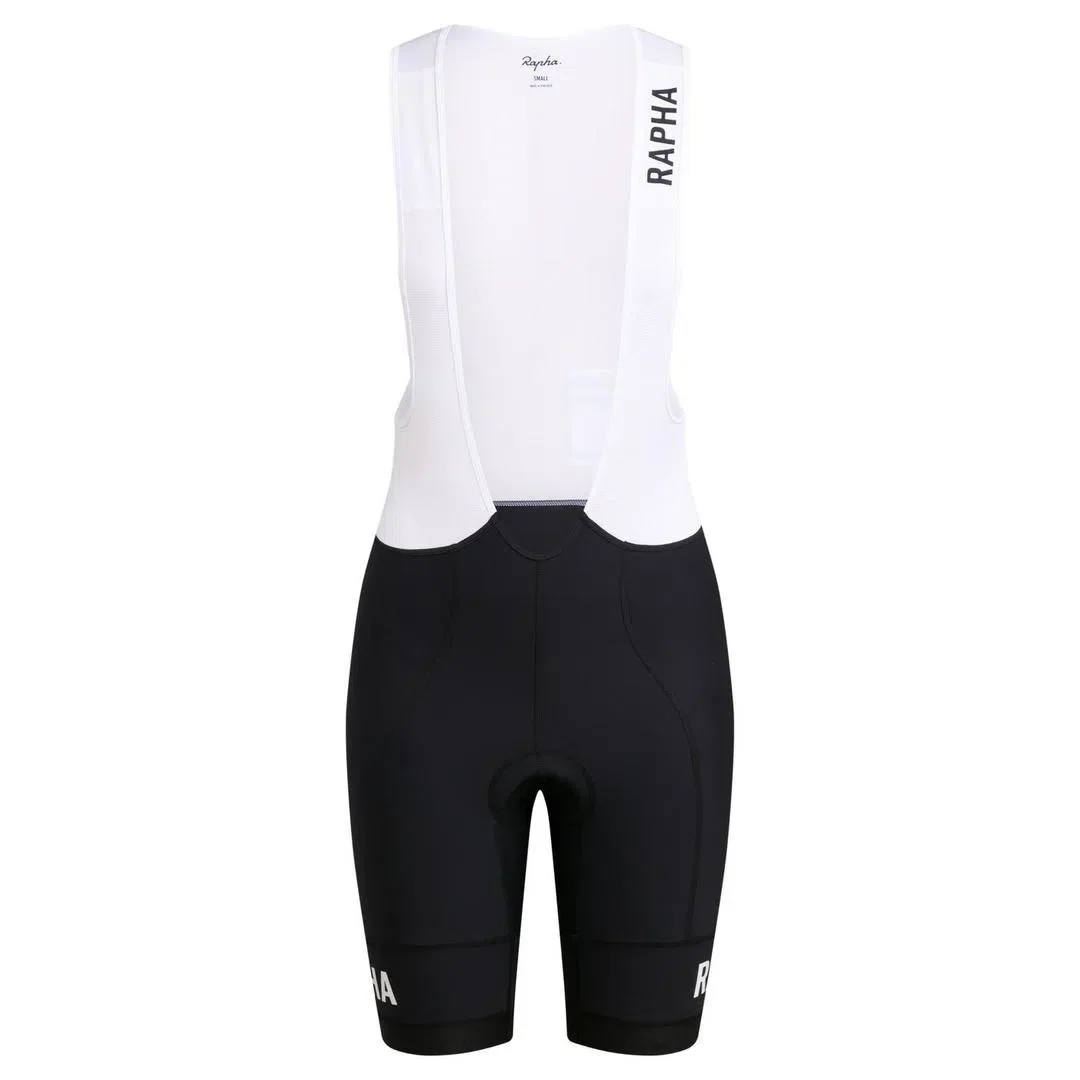 RAPHA Pro Team Training Women Bib Shorts - BLW  Black/White - Image 4